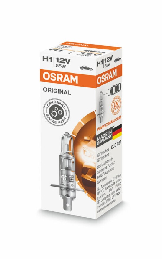 OSRAM Glühlampe Original Line H1 12V/55W - x1