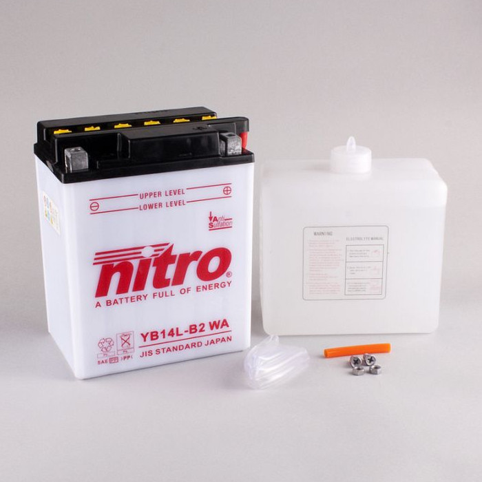 Batterie Nitro YB14L-B2 14AH WA Batterie Nitro YB14L-B2 14AH WA