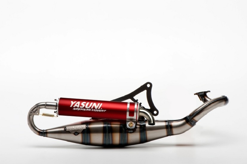 YASUNI Scooter R Komplett Auspuff - Aluminium YASUNI Scooter R Komplett Auspuff - Aluminium