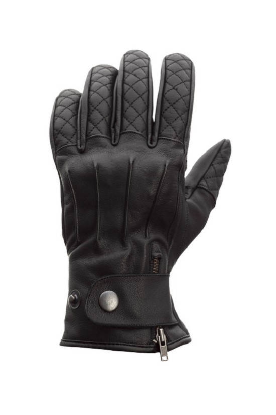 RST Matlock CE Leder Gloves Schwarz Größe XL