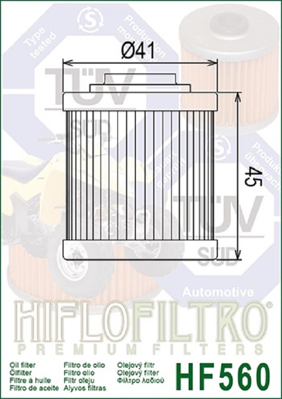 Hiflo Ölfilter HF560