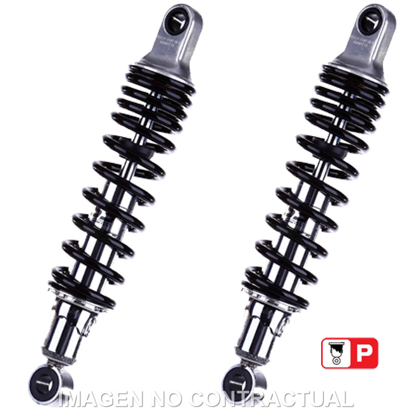 Federbein D222-Serie Stereo hinten passend für Honda CG 125 (95-08) RD222-310P-12-18