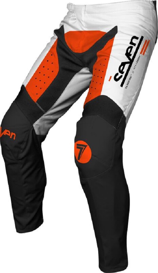 SEVEN Vox Aperture Jugendhose - Weiß/Orange SEVEN Vox Aperture Hose - Weiß/Orange