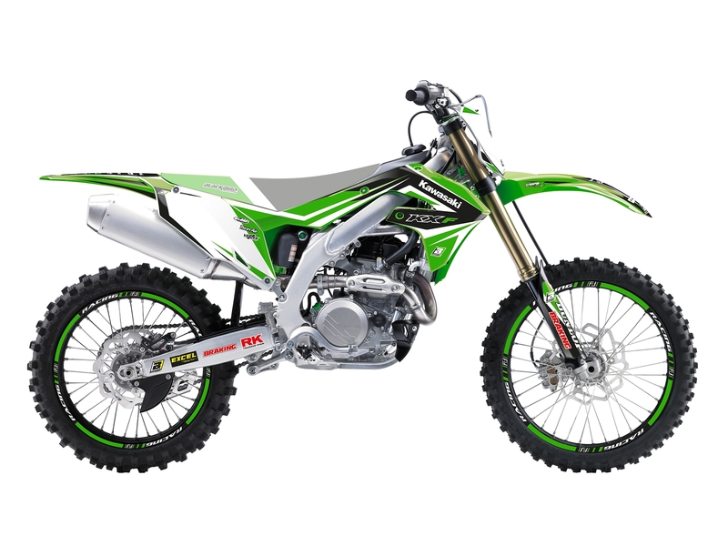 BLACKBIRD Dream Graphic 4 Deko-Kit passend für Kawasaki KX450F