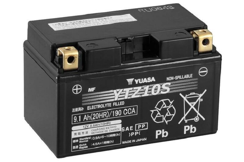 YUASA wartungsfreie Batterie werksseitig aktiviert - YTZ10S