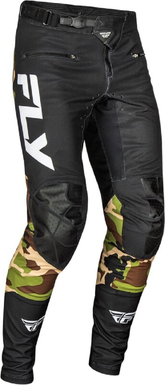 FLY RACING Rayce Jugend Fahrradhose - Schwarz/Camo