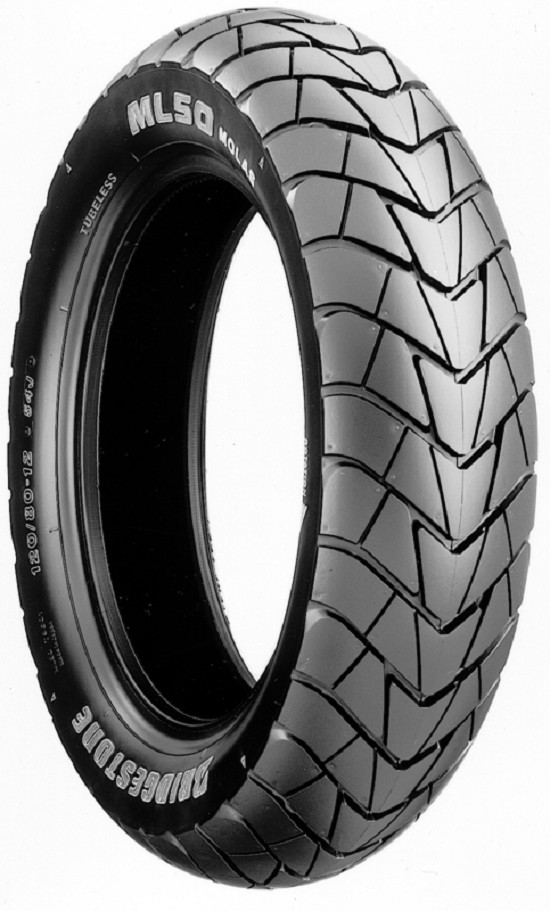 BRIDGESTONE Reifen MOLAS ML50 passend für Suzuki 110/80-12 51J TL