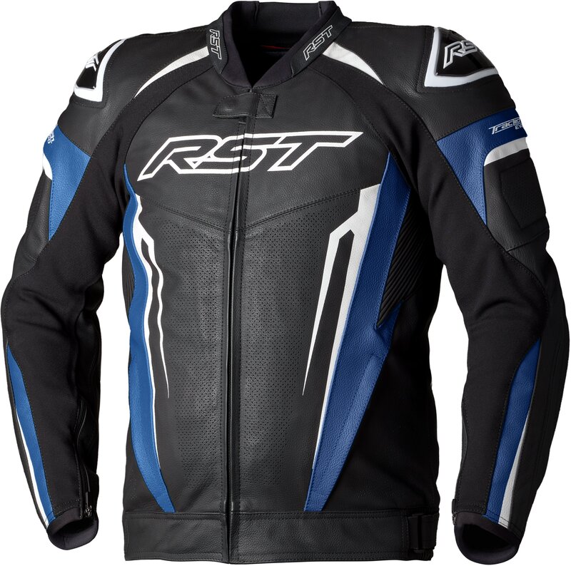 RST TracTech Evo 5 Lederjacke Herren - Blau/Schwarz/Weiss RST TracTech Evo 5 Lederjacke Herren - Blau/Schwarz/Weiss