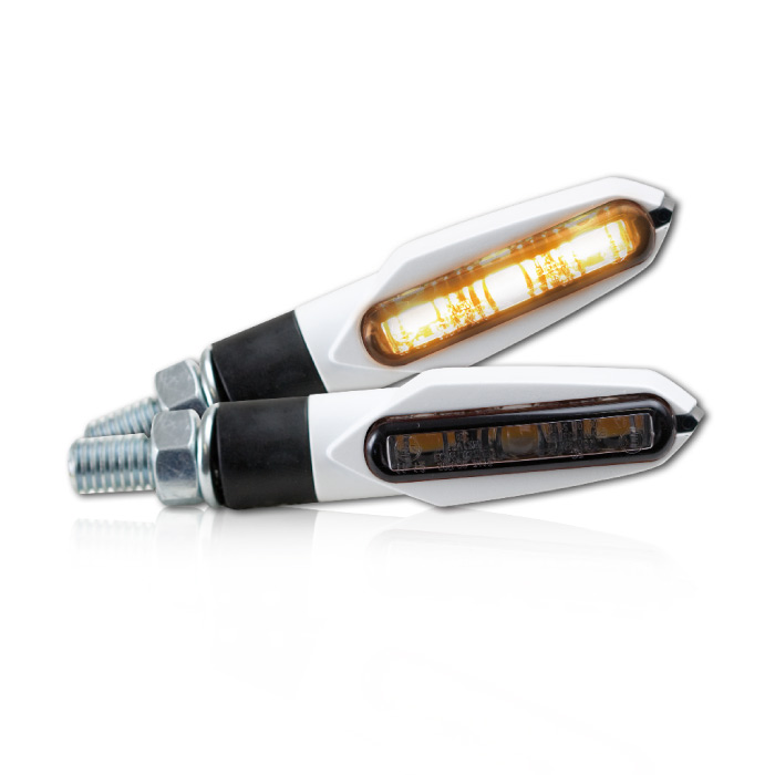 SMD-Blinker Slight weiss M8 getönt