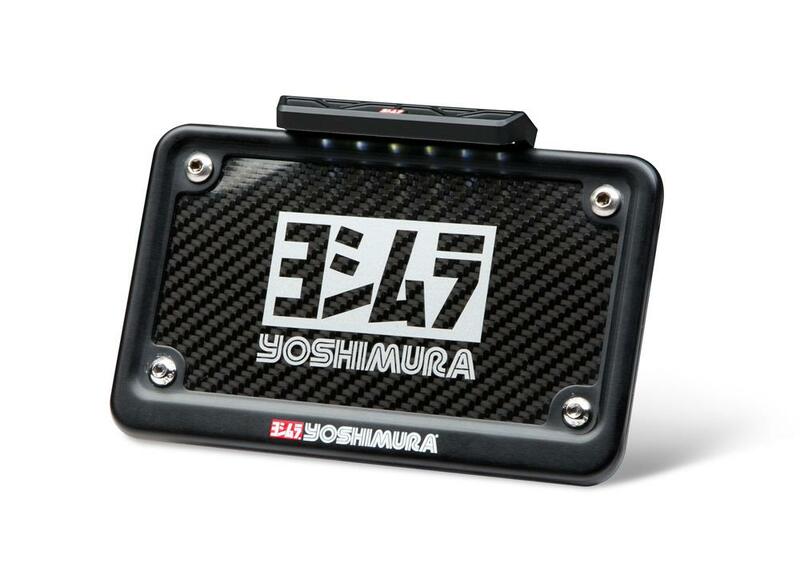 YOSHIMURA Kennzeichenhalter schwarz passend für Honda CRF450L