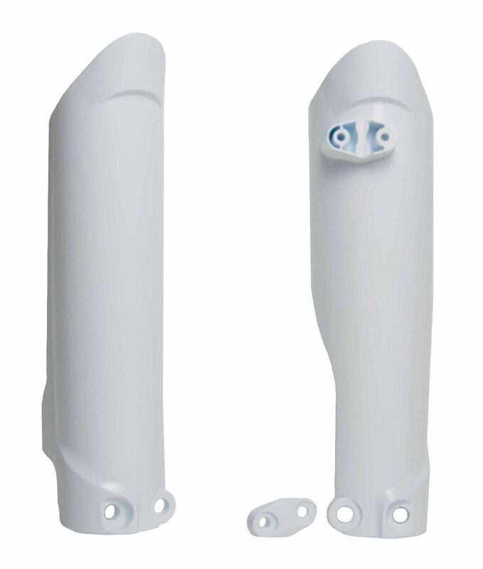 RACETECH Fork Protectors White Replica - passend für KTM/Husqvarna