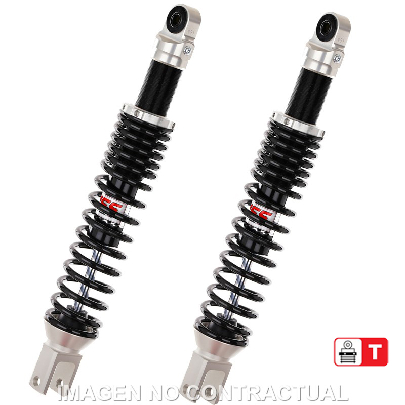 Federbein E302-Serie Stereo hinten passend für Kawasaki J 300, passend für Kymco Down Town 250/300i TE302-390T-05-88