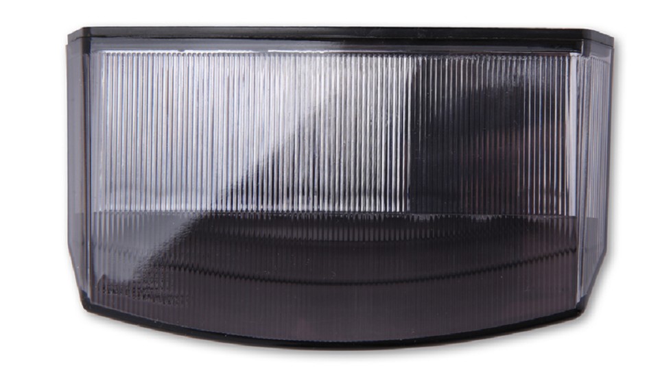 HIGHSIDER smart BOSTON LED Rücklicht, schwarze Basisplatte, getöntes Glas