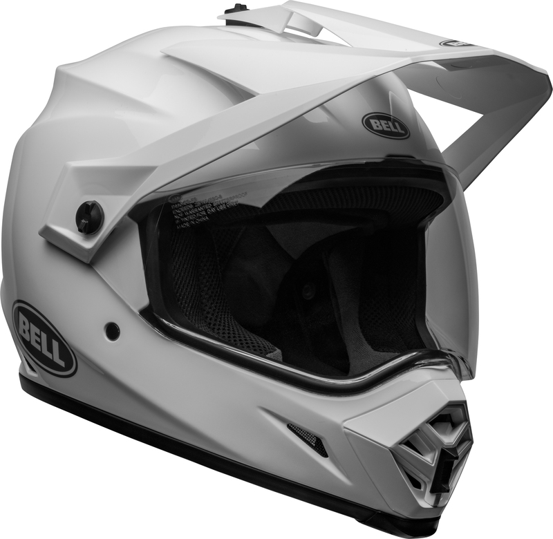 BELL MX-9 Adventure MIPS Helm - Gloss White
