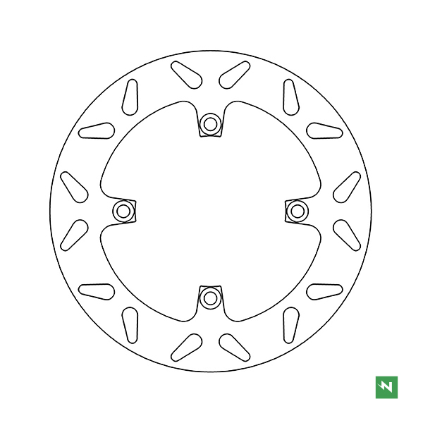 Bremsscheibe DF5288A (4 mm) ,starr Ø aussen/innen: 240/112,6 mm, Lochkreis: 130 mm 4-Loch (9,5 mm) Bremsscheibe DF5288A (4 mm) ,starr Ø aussen/innen: 240/112,6 mm, Lochkreis: 130 mm 4-Loch (9,5 mm)