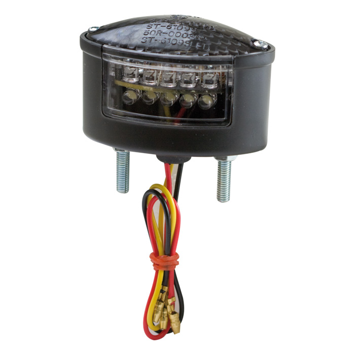 LED-Rücklicht Micro Cateye getönt schwarz