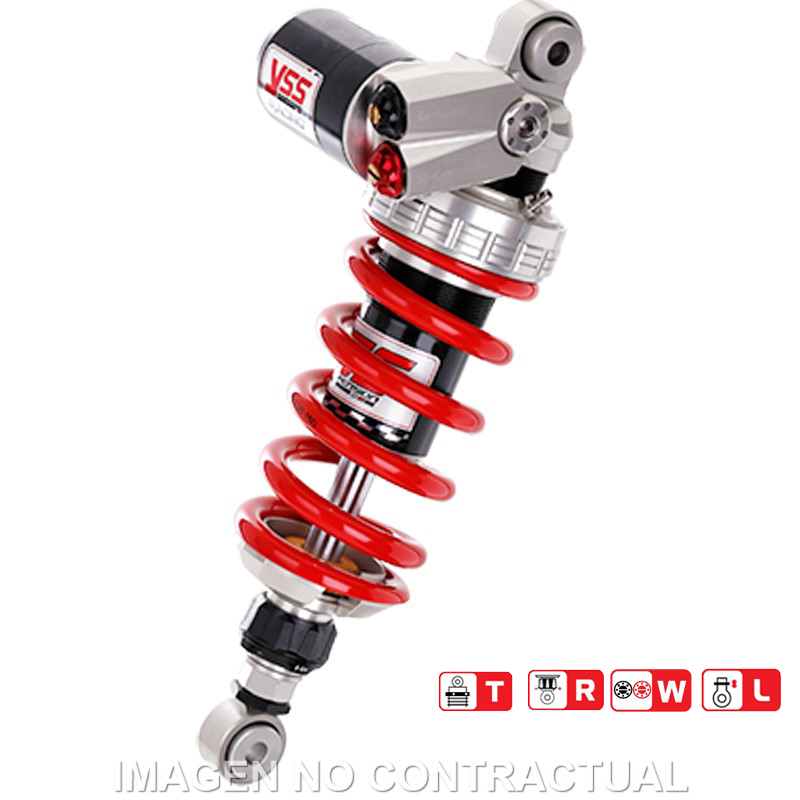 Federbein G456-Serie Mono hinten passend für Yamaha YZF-R1 (15-18) MG456-315TRWL58I-858 Federbein G456-Serie Mono hinten passend für Yamaha YZF-R1 (15-18) MG456-315TRWL58I-858