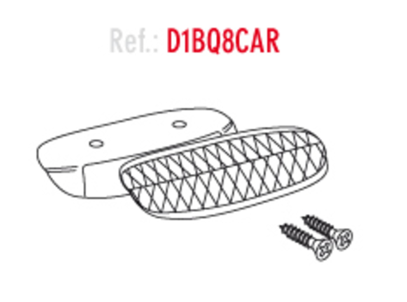 SHAD ATV80 Reflektoren rot SHAD ATV80 Reflektoren rot