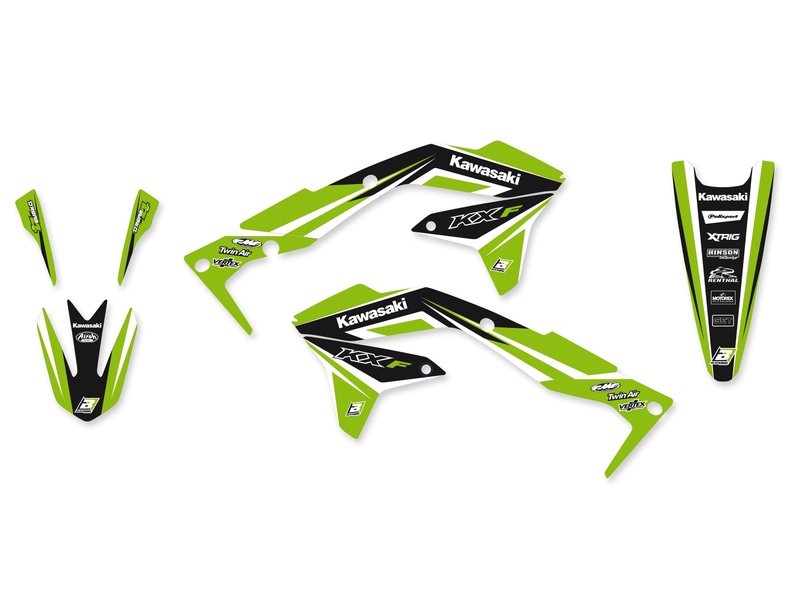 BLACKBIRD Dream Graphic 4 Deko-Kit passend für Kawasaki KX450F