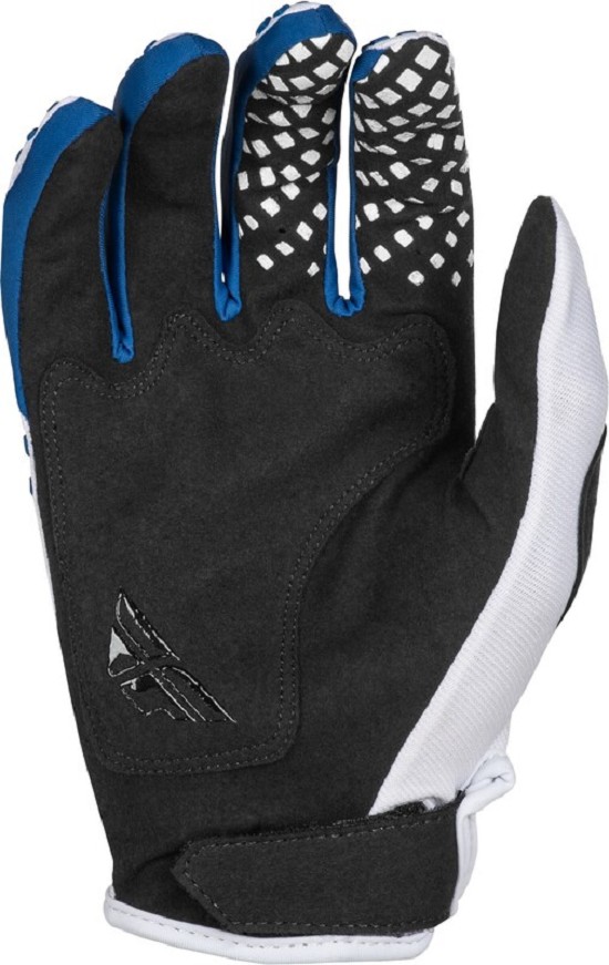FLY RACING Kinetic Center Jugend Handschuhe- Weiß/Navy