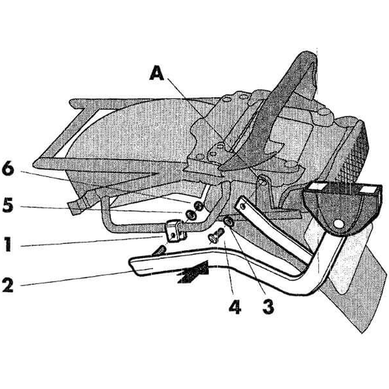 SHAD Top Master Montagesatz - passend für Honda SHAD Top Master Montagesatz - passend für Honda
