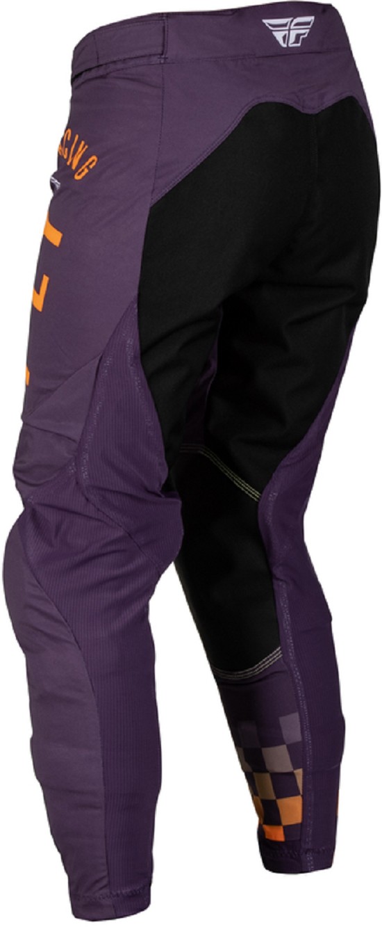 FLY RACING Lite Damen-Hose - Deep Purple/Weiß/Neon Coral