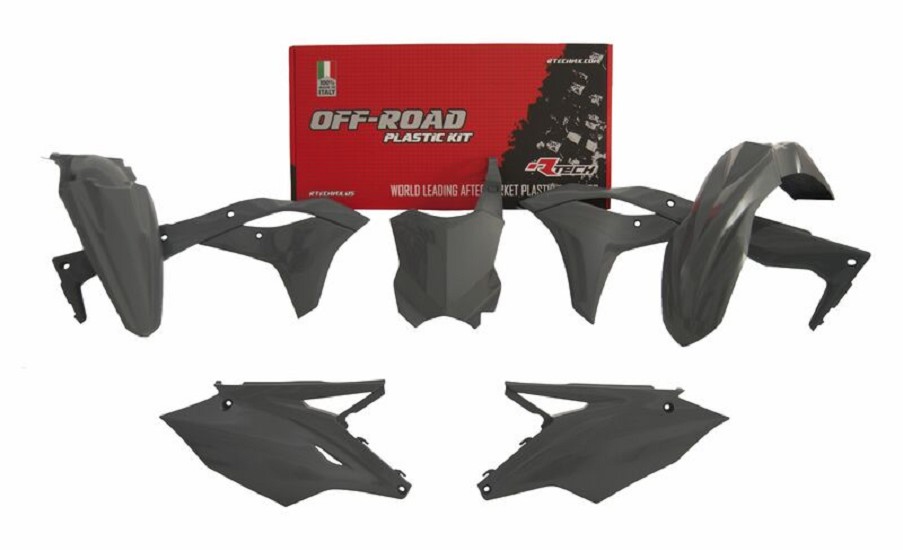RACETECH Plastik-Kit Quantum grau RACETECH Plastik-Kit Quantum grau