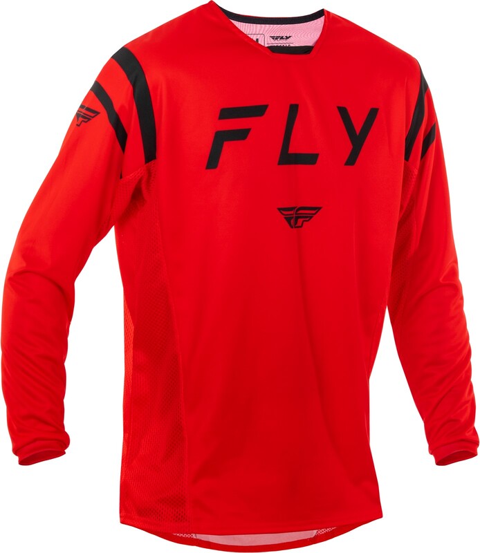 FLY RACING Kinetic Center Jersey - Rot/Schwarz FLY RACING Kinetic Center Jersey - Rot/Schwarz