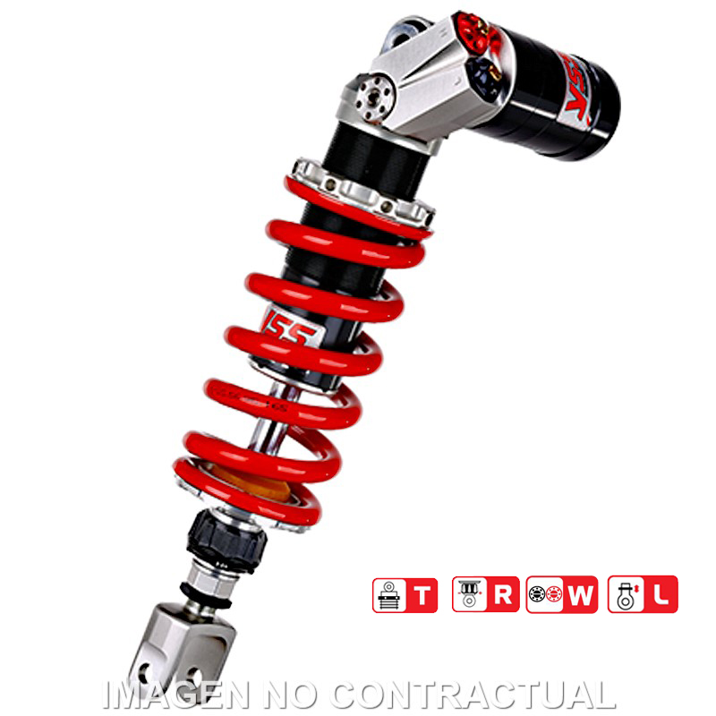 Federbein G456-Serie Mono hinten passend für Kawasaki ZX-6R (09-17), ZX-10R (08-10) MG456-335TRWL09I-858 Federbein G456-Serie Mono hinten passend für Kawasaki ZX-6R (09-17), ZX-10R (08-10) MG456-335TRWL09I-858