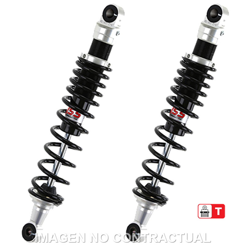 Federbein E302-Serie Stereo hinten passend für Kawasaki ZRX 400 (91-98) RE302-370T-14-88