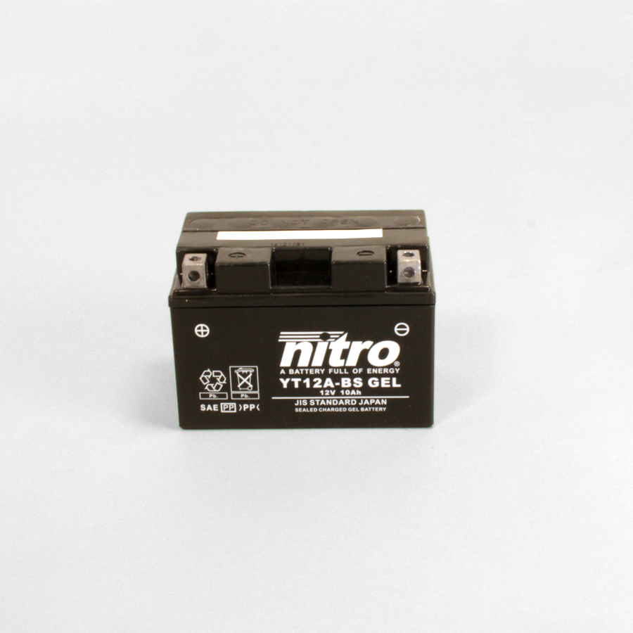 Batterie NITRO NT12A SLA (WC) Gel 12V/10Ah [150x87x105] CCA=175A
