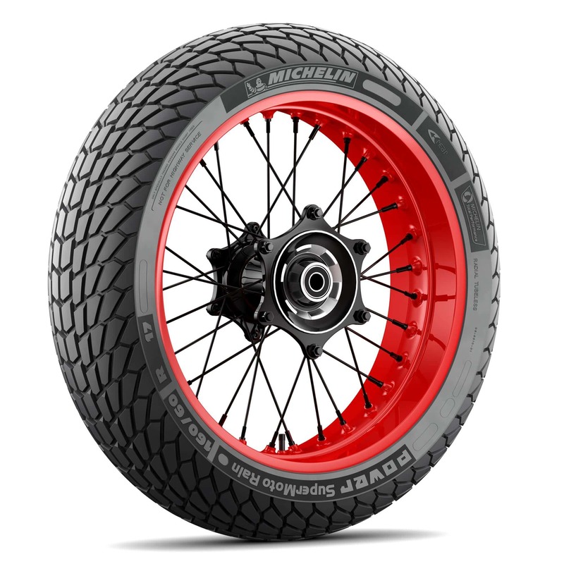 MICHELIN Reifen POWER SUPERMOTO RAIN 160/60 R 17 NHS TL