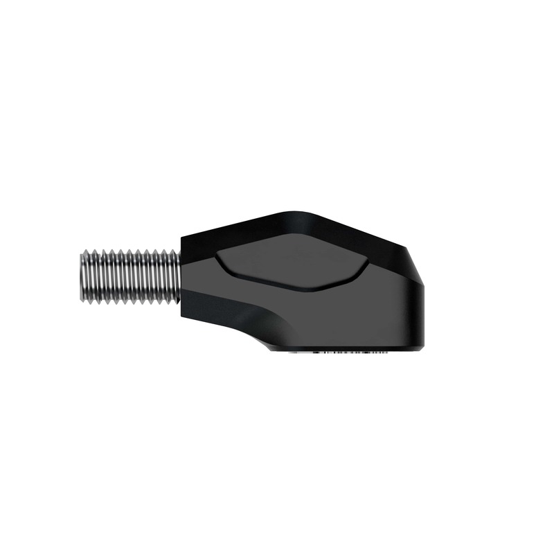 HIGHSIDER Ventura-X LED-Rücklicht/Blinker, Schwarz, Rauchgrau