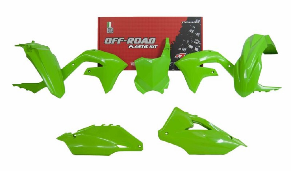 RACETECH Plastik-Kit Originalfarbe (2020) passend für Kawasaki KX450 RACETECH Plastik-Kit Originalfarbe (2020) passend für Kawasaki KX450