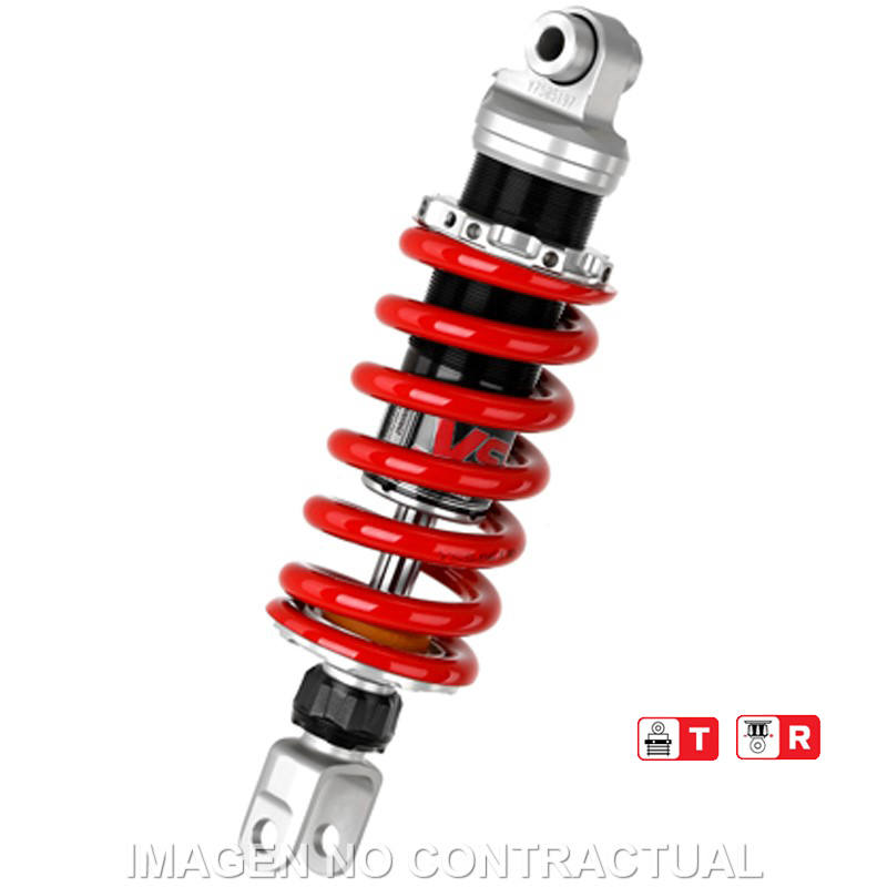 Federbein Z456-Serie Mono hinten passend für Yamaha XVS 1100 Drag Star (98-05) MZ456-305TR-46-85