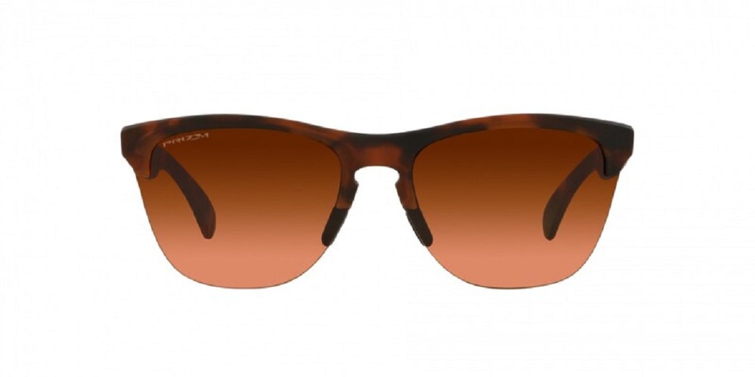 OAKLEY Frogskins Lite Sonnenbrille Mattbraun - Glas Braun