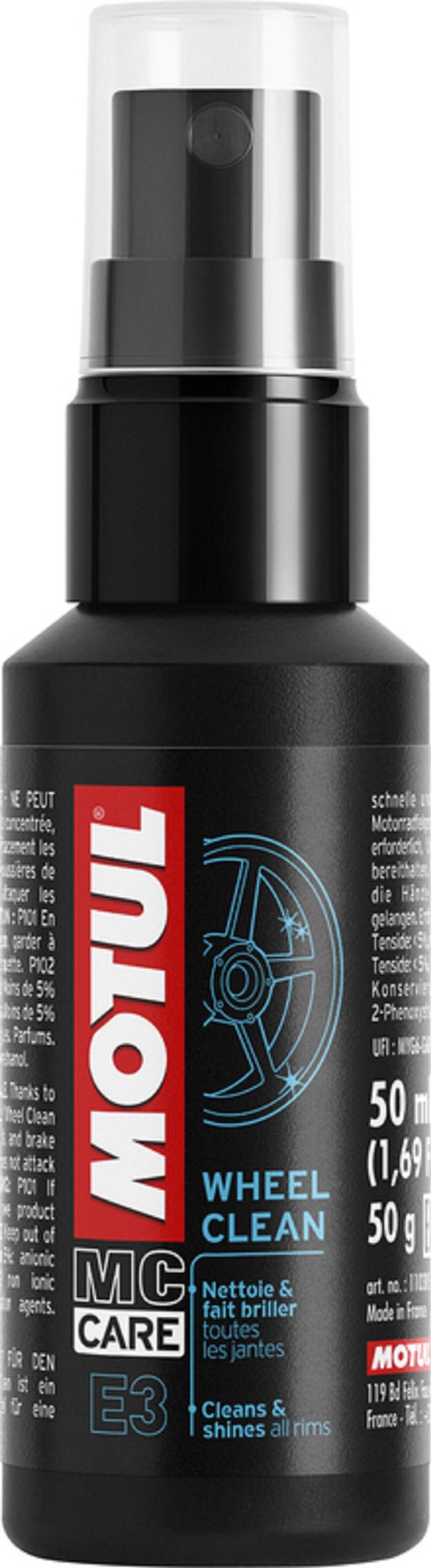 MOTUL E3 Wheel Cleaner Felgenreiniger - 24x50ml MOTUL E3 Wheel Cleaner Felgenreiniger - 50ml