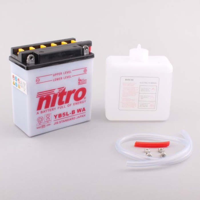 Batterie Nitro YB5L-B 5AH WA Batterie Nitro YB5L-B 5AH WA