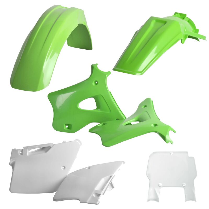 POLISPORT Plastik-Kit Originalfarbe  - passend für Kawasaki KX 125/250 (94-95)