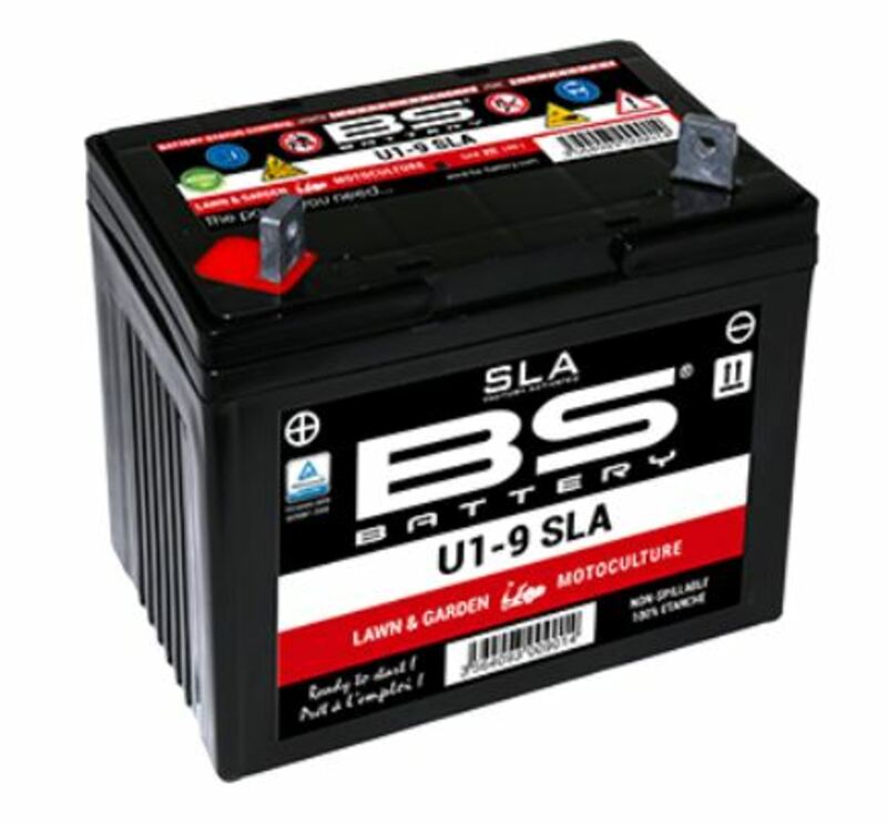 BS BATTERY SLA Wartungsfreie Batterie Werkseitig aktiviert - U1-9
