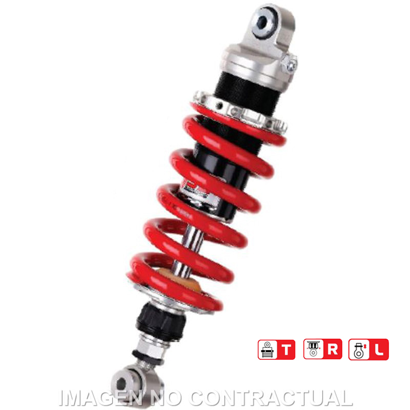 Federbein Z456-Serie Mono hinten passend für KTM Duke 620 (94-98) MZ456-405TRL-08-85