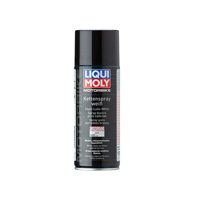 LIQUI MOLY Motorbike Kettenspray weiß 400ml LIQUI MOLY Motorbike Kettenspray weiß 400ml