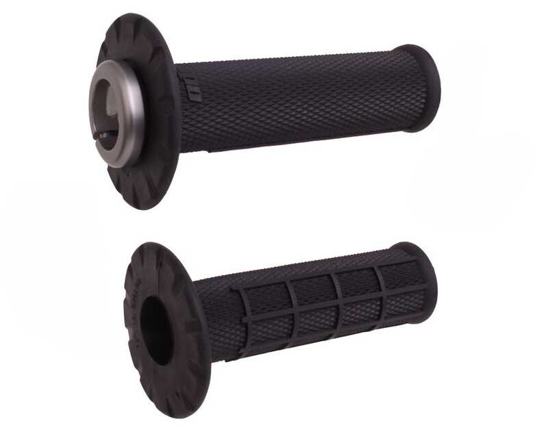 ODI Universal Half-Waffle Lock-On Griffe - Schwarz/Schwarz ODI Universal Half-Waffle Lock-On Griffe - Schwarz/Schwarz