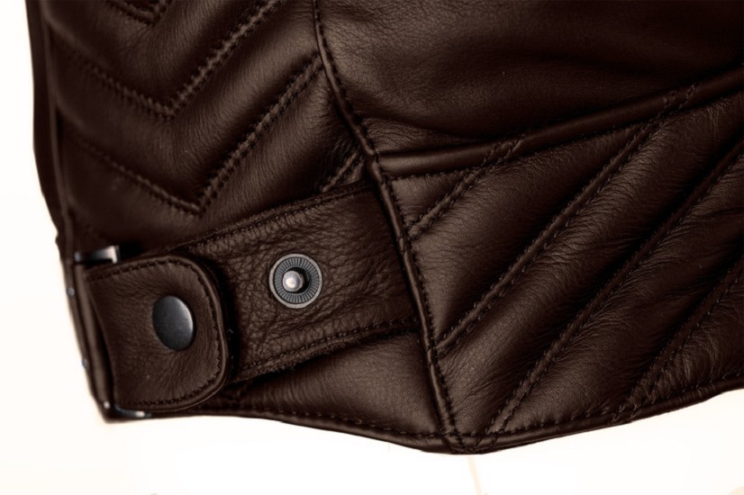 RST Roadster 3 CE Lederjacke - Braun Größe XL