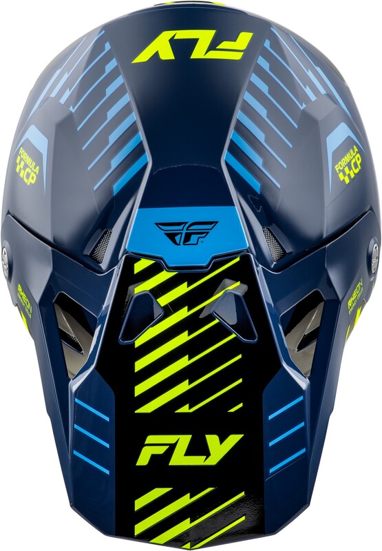 FLY RACING Formula CP Slice Helm - Navy/Hi-Vis/Weiß FLY RACING Formula CP Slice Helm - Navy/Hi-Vis/Weiß
