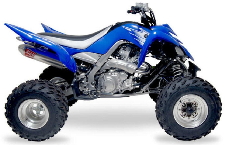 YOSHIMURA RS2 Inox komplette Auspuffanlage - passend für Yamaha YFM 700 Raptor YOSHIMURA RS2 Inox komplette Auspuffanlage - passend für Yamaha YFM 700 Raptor