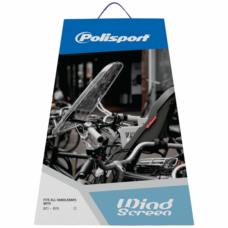 POLISPORT Wind Screen Guidon POLISPORT Mounting System Clear