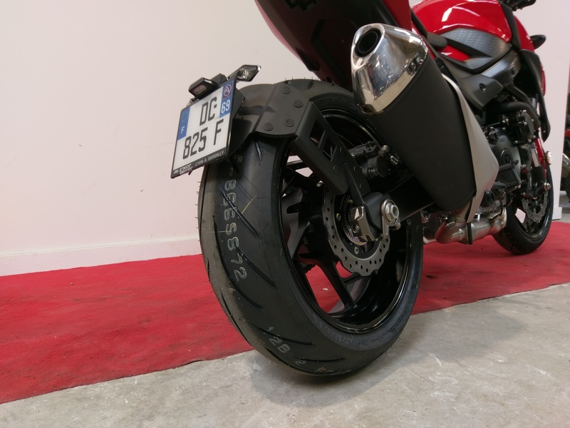 ACCESS DESIGN Kennzeichenhalter auf Radhöhe schwarz passend für Suzuki GSX-S750 ACCESS DESIGN Kennzeichenhalter auf Radhöhe schwarz passend für Suzuki GSX-S750