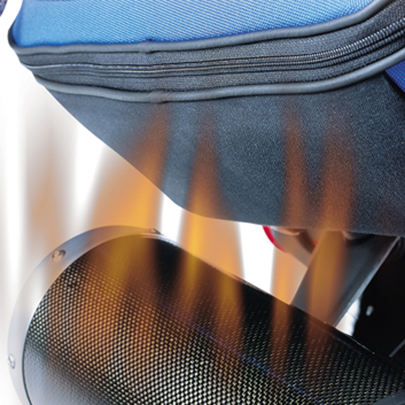 OXFORD P60R Packtaschen Schwarz 60L