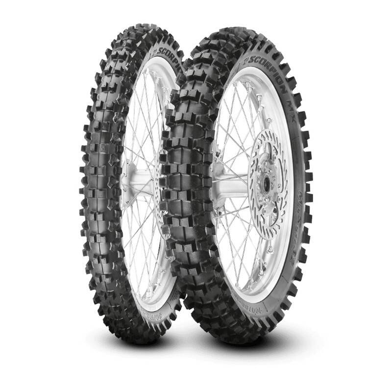 PIRELLI Reifen SCORPION MX32 MID HARD 110/90-19 NHS 62M TT PIRELLI Reifen SCORPION MX32 MID HARD 120/80-19 NHS 63M TT